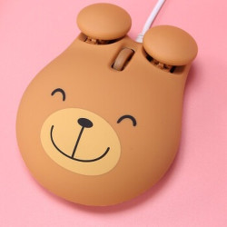 Souris filaire design ours