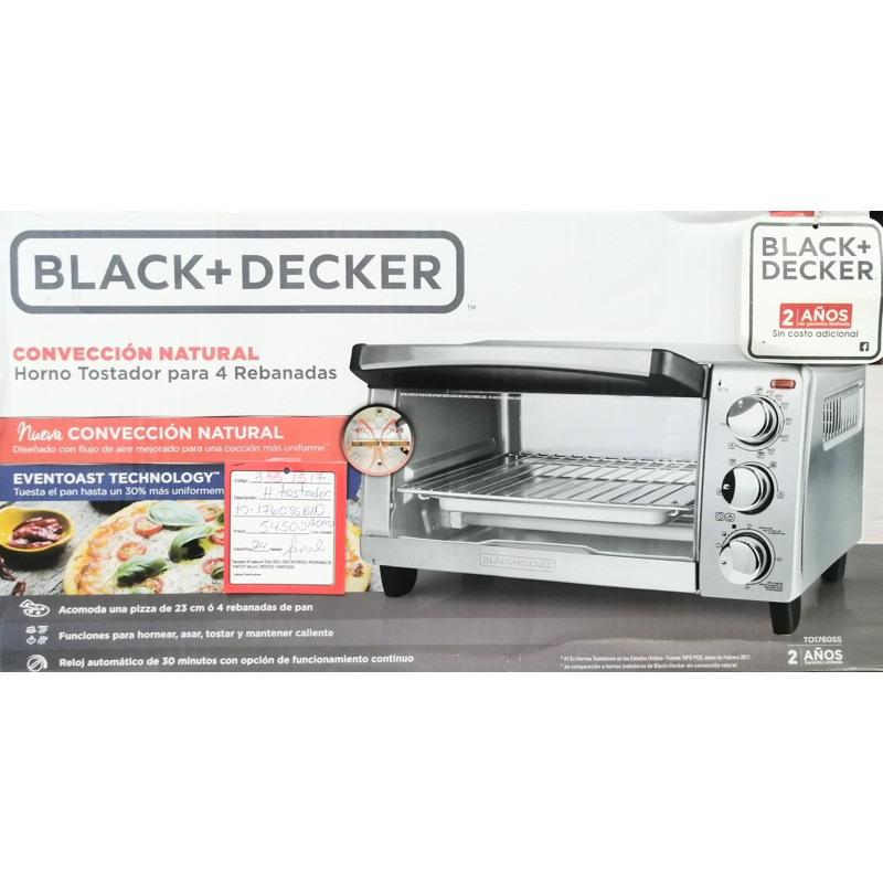 Four grille-pain 4 tranches Black+Decker