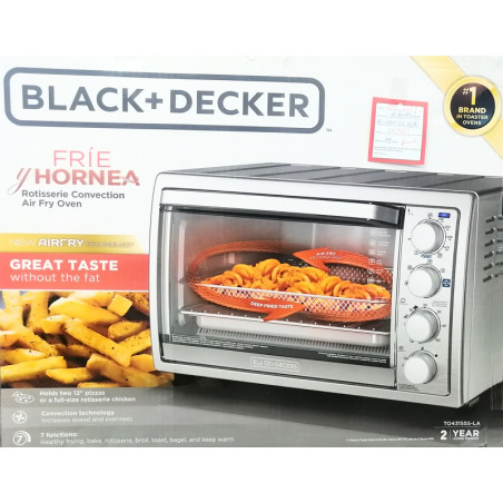 Black+Decker Rotisserie Convection Air Fry Oven