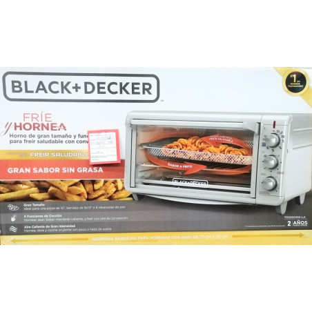 BLACK+DECKER extra wide Toaster Oven