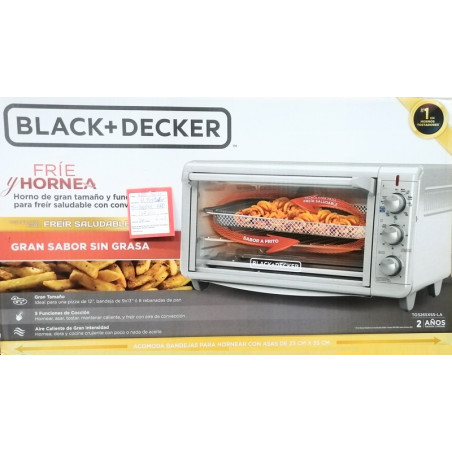 Four grille-pain grande largeur BLACK+DECKER