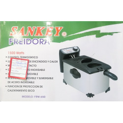 Freidora Sankey 3 litros FR-650