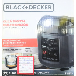 Olla Digital Multifunción Black+Decker
