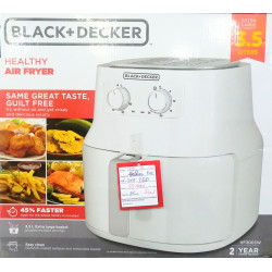 Black+Decker Healthy Air Fryer 3.5 Liter