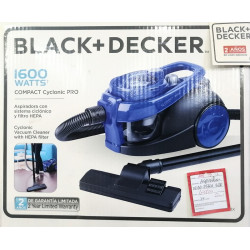 Aspirateur Black+Decker 1600w