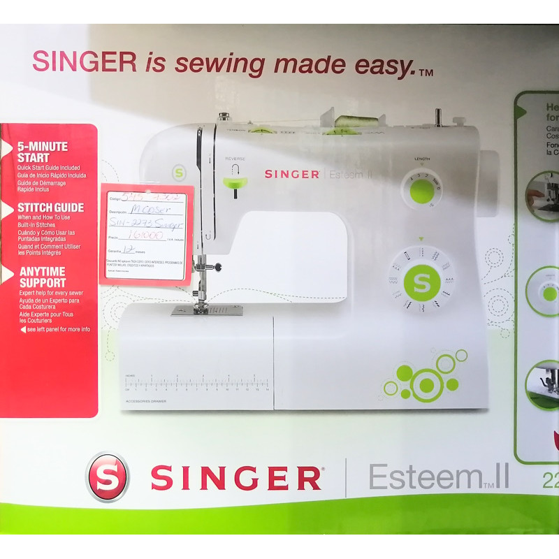 Máquina de coser Singer Esteem II