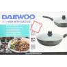 Wok with glass lid Daewoo 28 cm