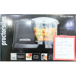 Food chopper Proctor Silex black