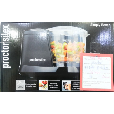 Picador de Alimentos Proctor Silex negro