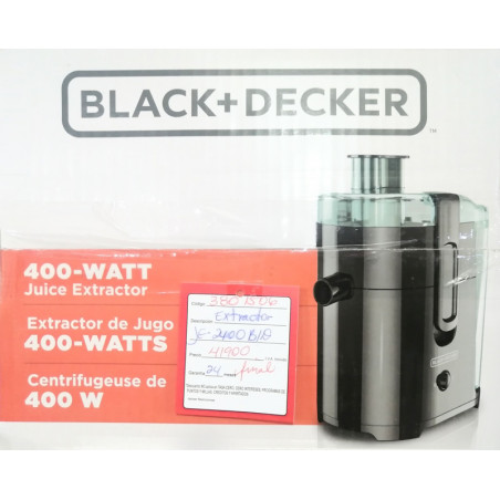 Black+Decker 400-Watt Juice Extractor