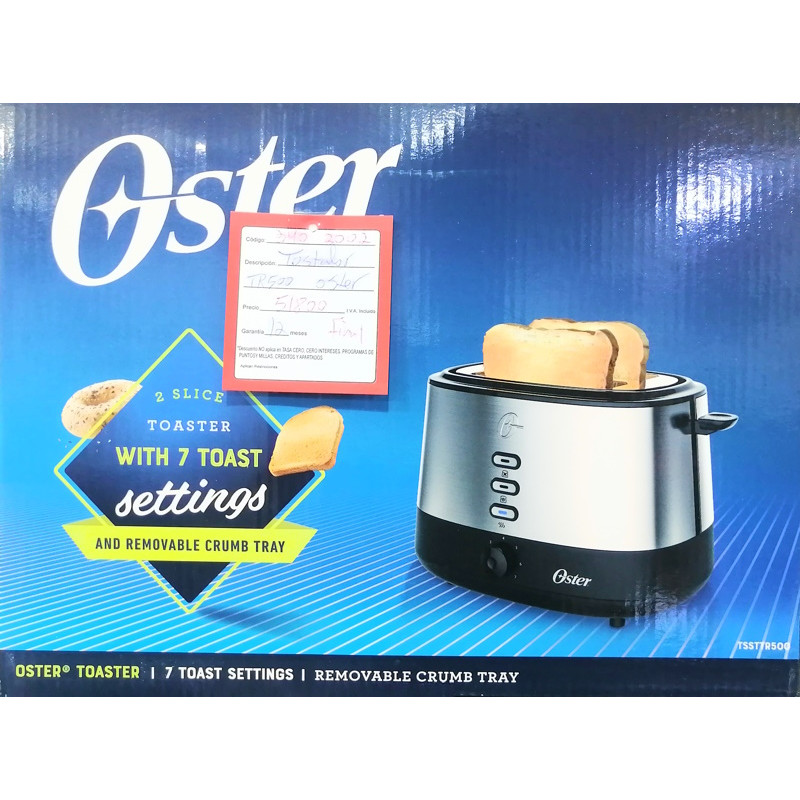 Tostador de pan Oster 2 rebanadas