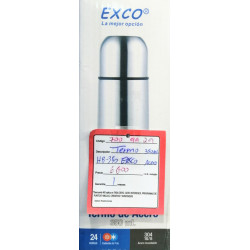 Termo de Acero Inoxidable 350 mL Exco