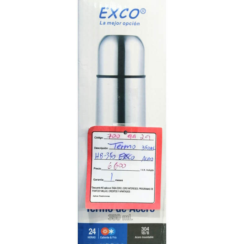 Thermos en acier inoxydable 350 ml Exco