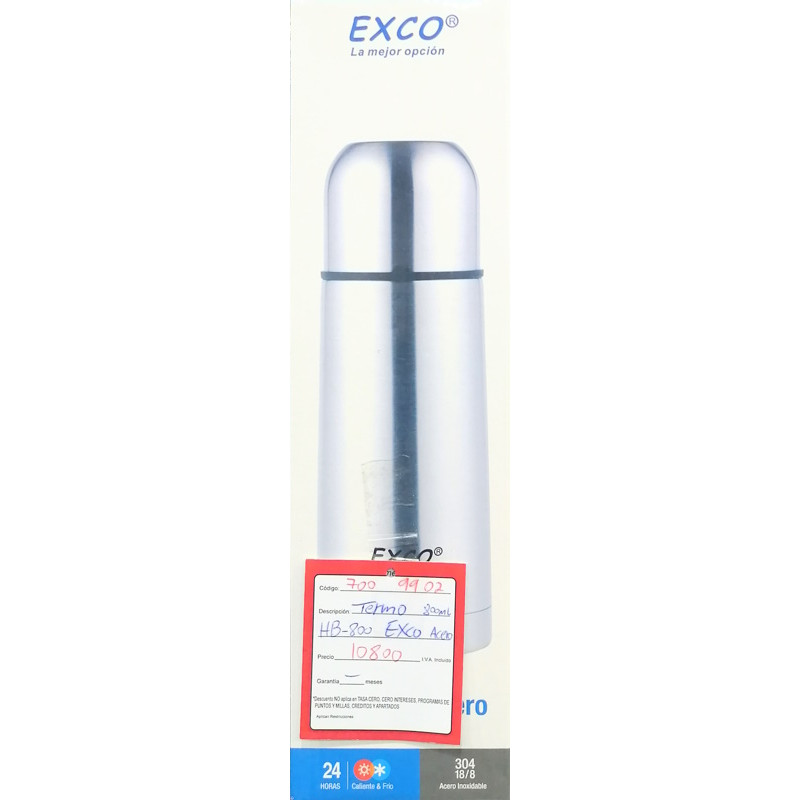 Thermos en acier inoxydable 800 ml Exco
