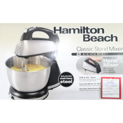 Hamilton Beach 6 Speed Classic Hand and Stand Mixer