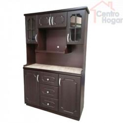 Microwave cabinet with storage