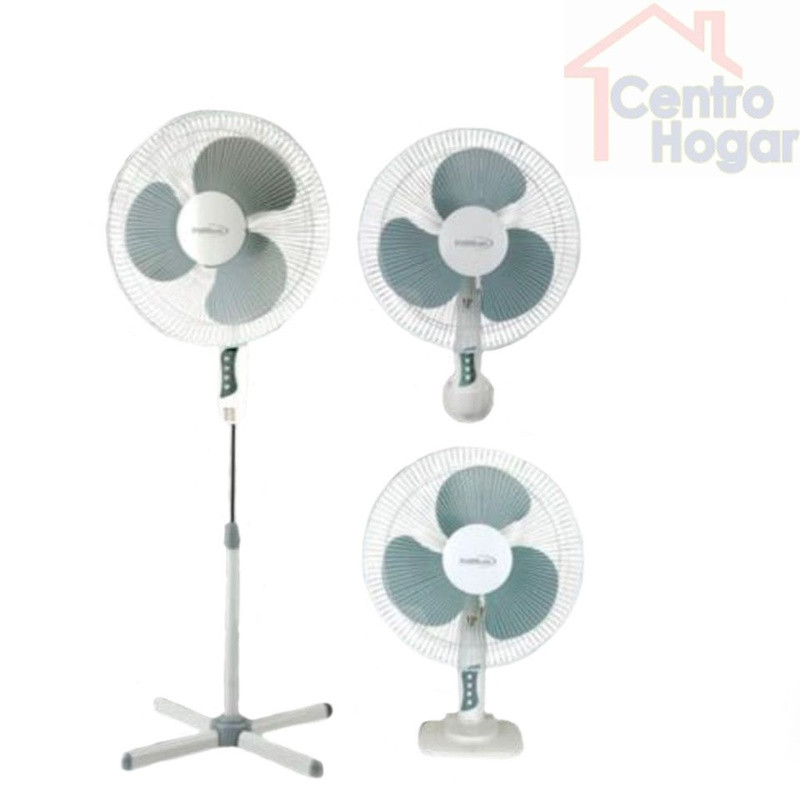 Ventilateur Premium 3 en 1 (Pied-Table-Mur)