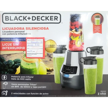 Mélangeur Personnel Silencieux Black+Decker