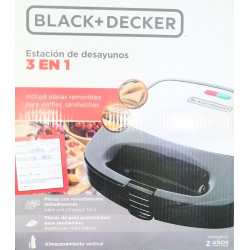 Estación de Desayunos 3 en 1 Black+Decker