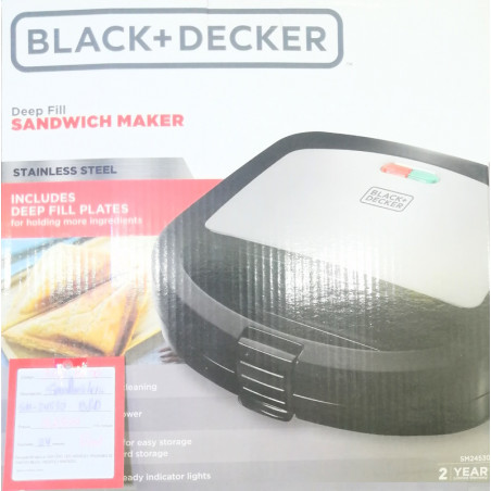 Sandwichera Black+Decker
