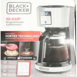 Cafetera Black+Decker 12 Tazas Programable