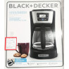 Cafetière Black+Decker programmable avec filtre permanent 12 tasses