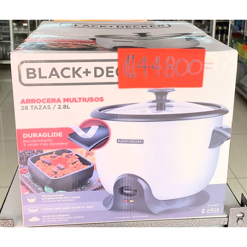 Arrocera Black + Decker 28 tazas