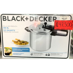 Black + Decker Pressure Cooker 9.5 Quarts